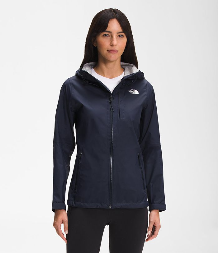 Casaca Impermeable The North Face Mujer Alta Vista Azul Marino - Peru 92576FSNP